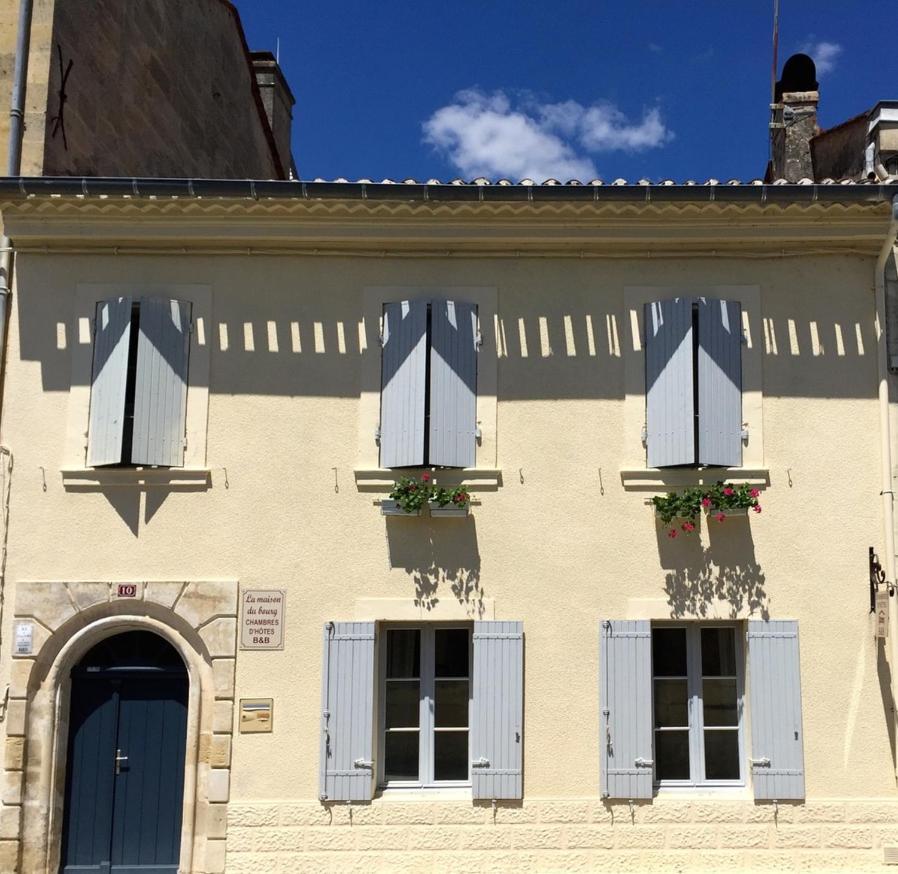 La Maison Du Bourg B&B Puisseguin Екстериор снимка
