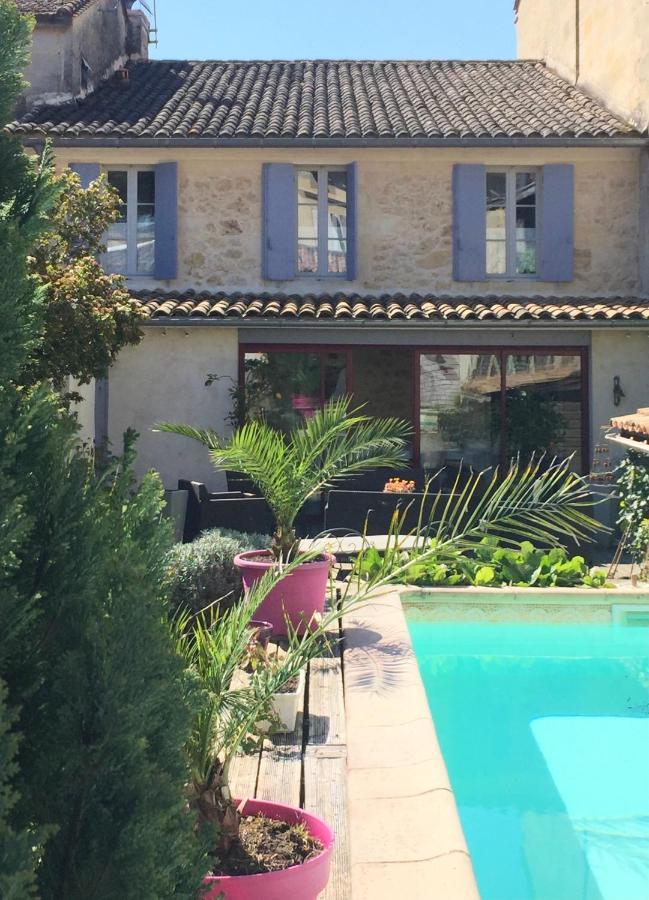 La Maison Du Bourg B&B Puisseguin Екстериор снимка